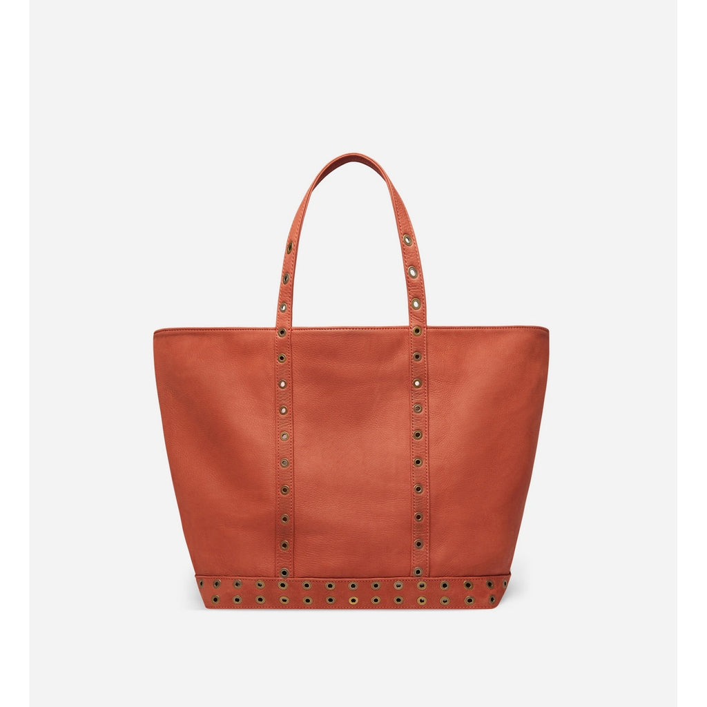 Cabas L En Nubuck - Rouille