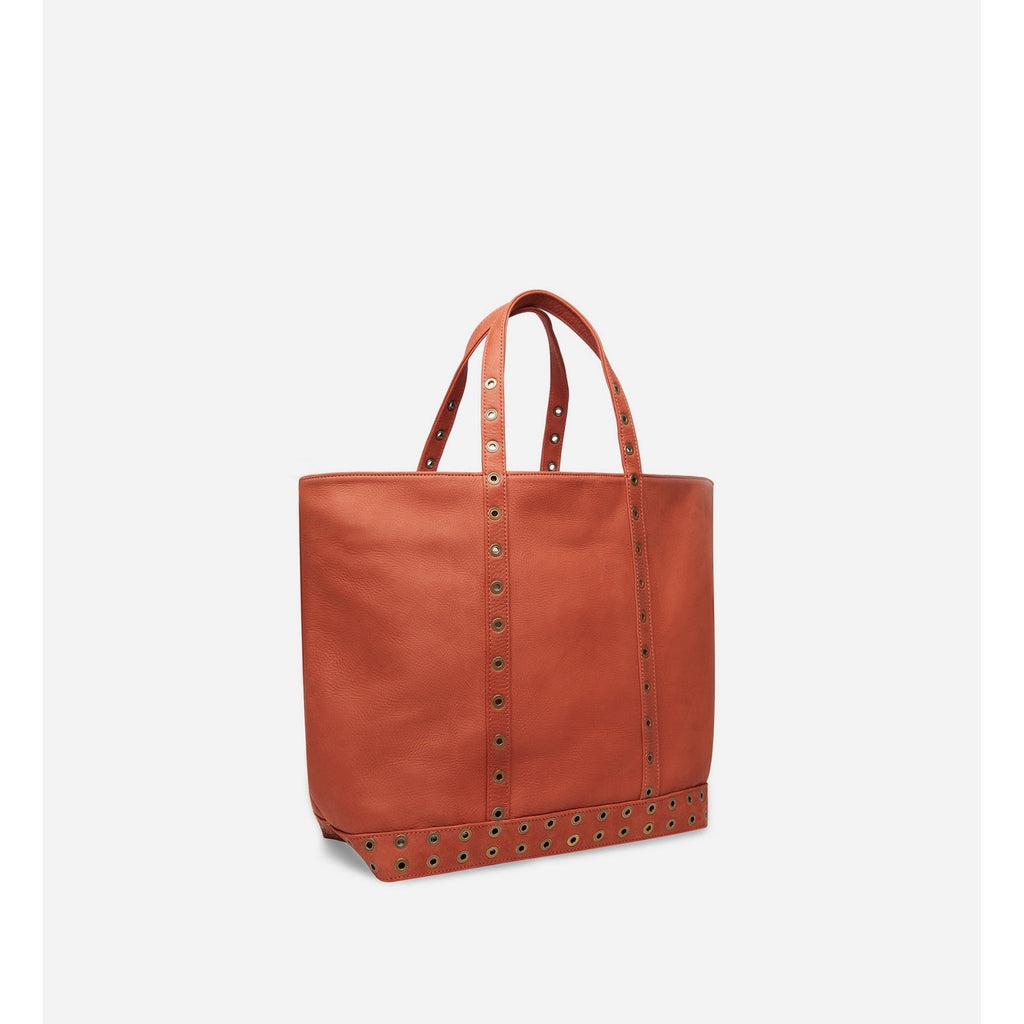 Cabas L En Nubuck - Rouille