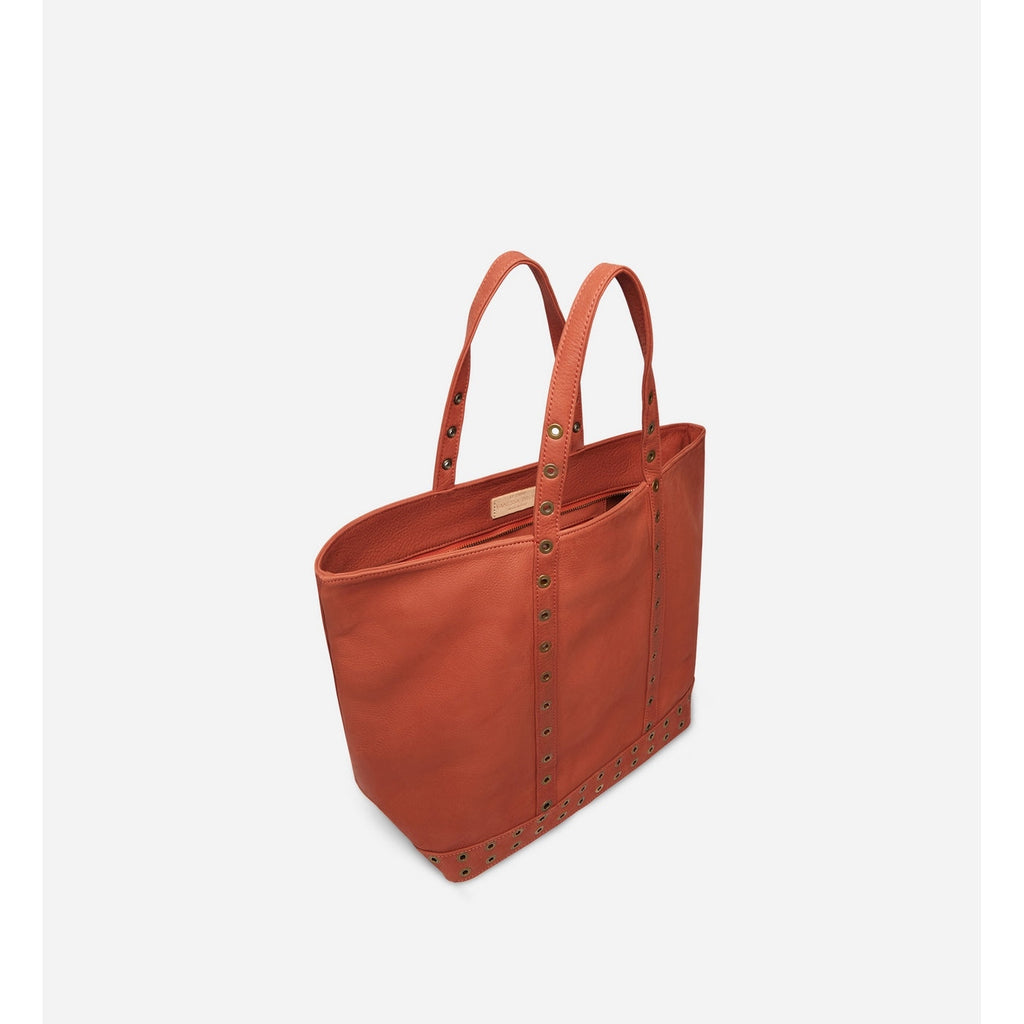 Cabas L En Nubuck - Rouille