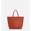 Cabas L En Nubuck - Rouille