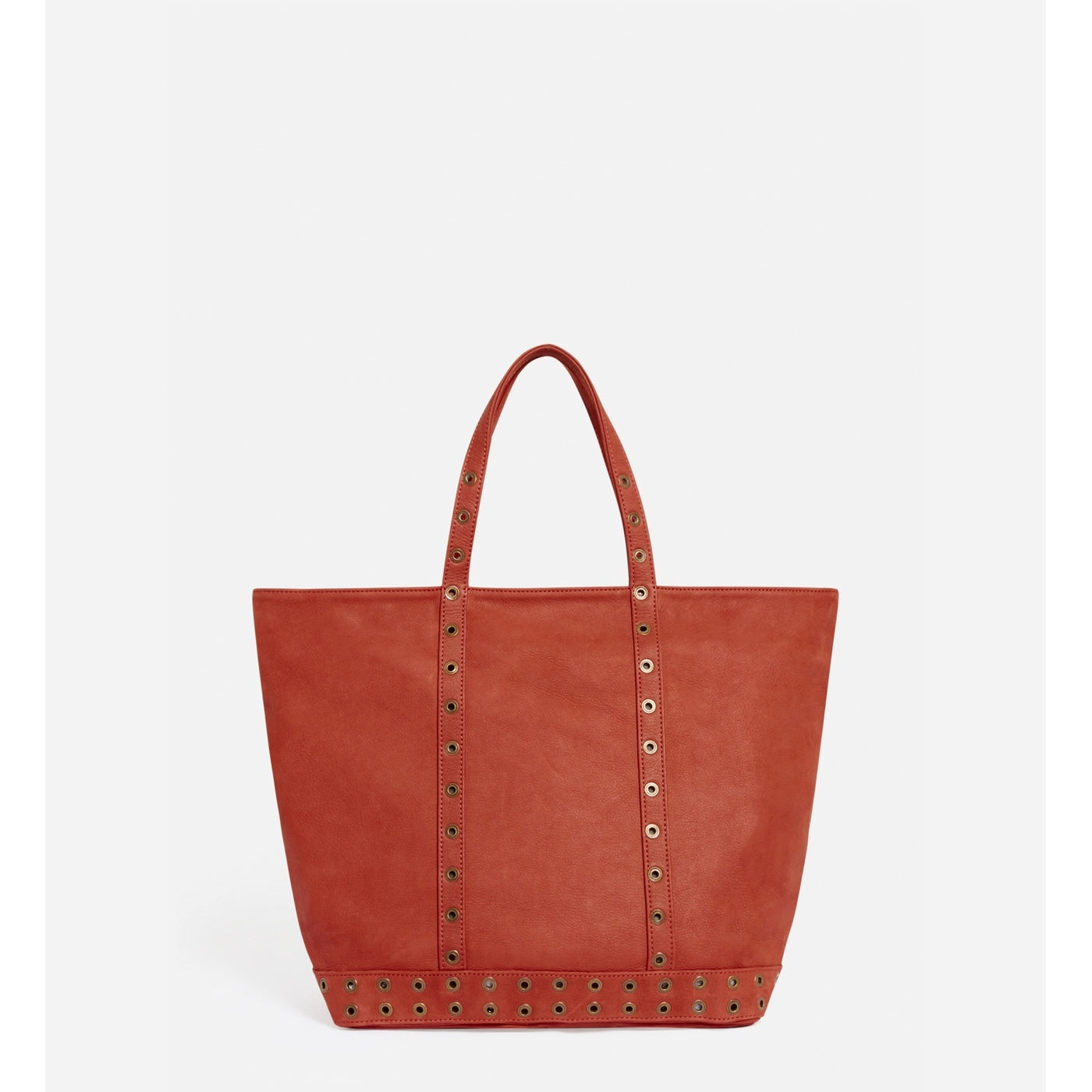 Cabas L En Nubuck - Rouille