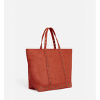 Cabas L En Nubuck - Rouille