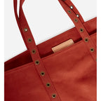 Cabas L En Nubuck - Rouille
