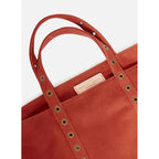 Cabas M In Nubuck - Rouille