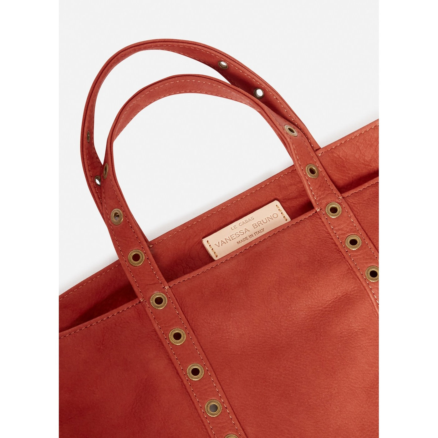 Cabas M In Nubuck - Rouille