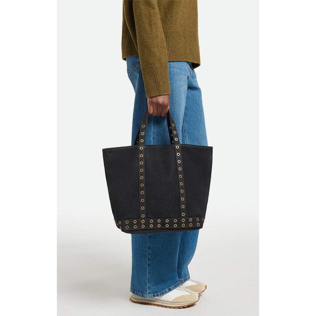 Cabas M En Nubuck - Noir
