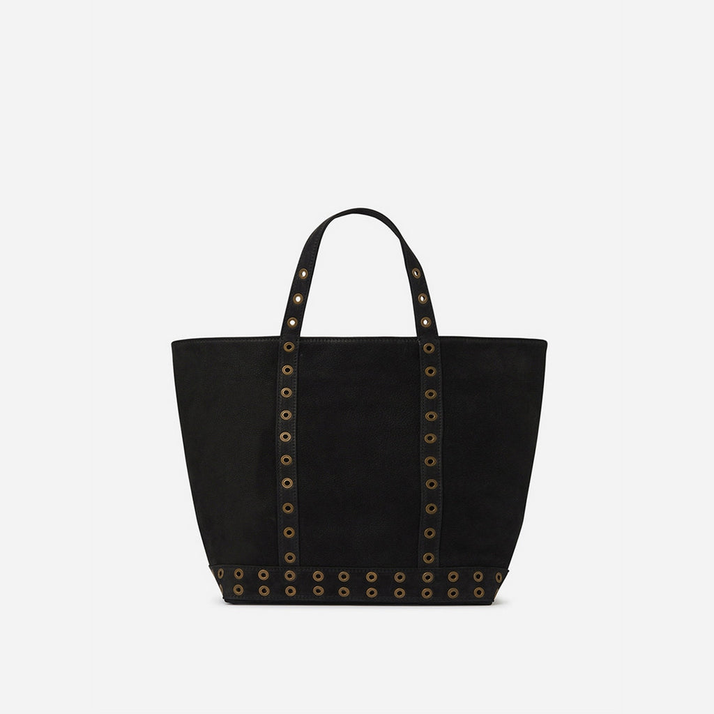 Cabas M En Nubuck - Noir