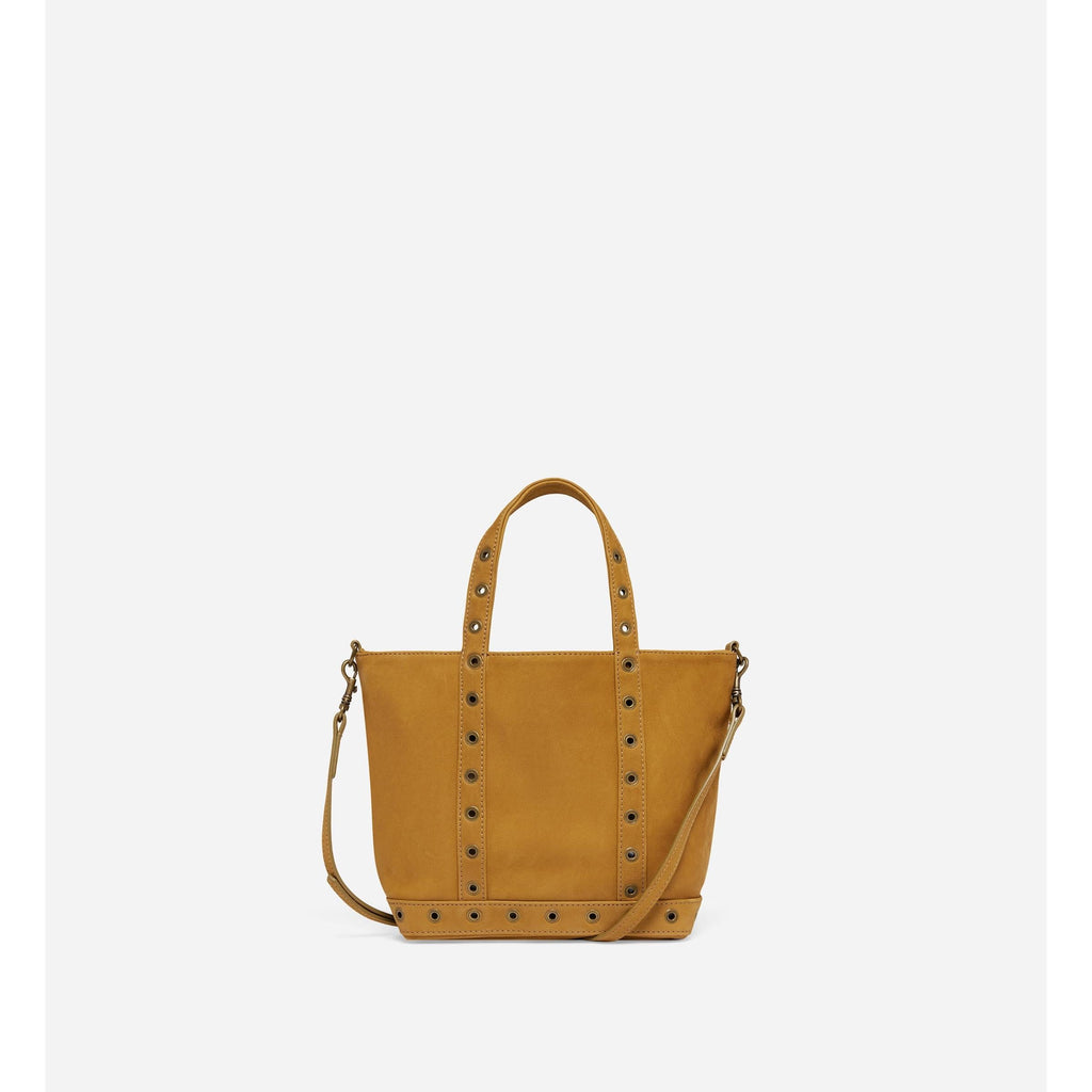 Cabas S In Nubuck - Mustard