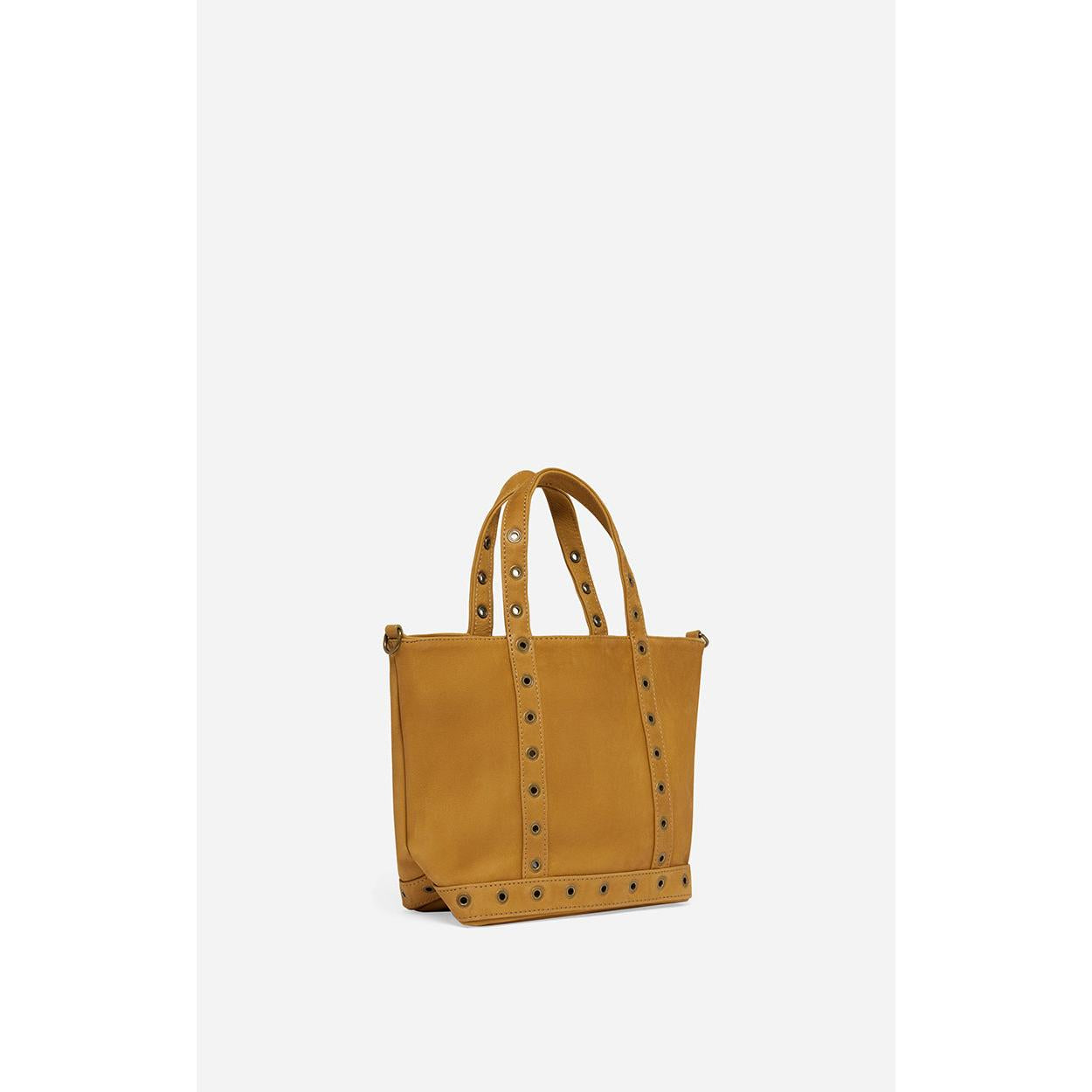 Cabas S In Nubuck - Mustard