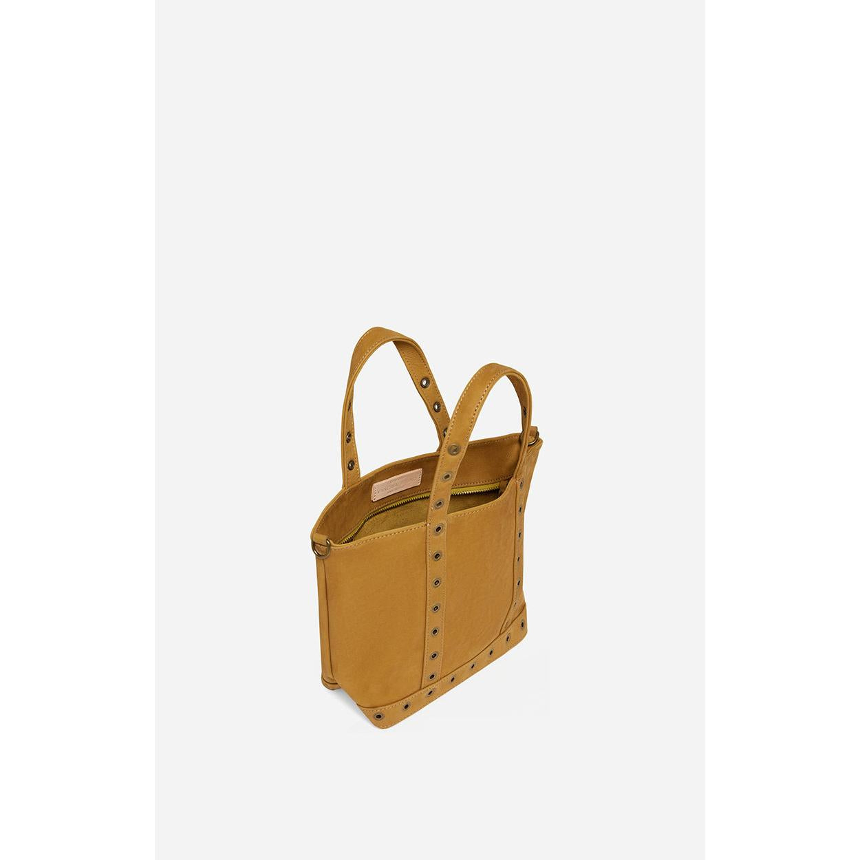 Cabas S In Nubuck - Mustard