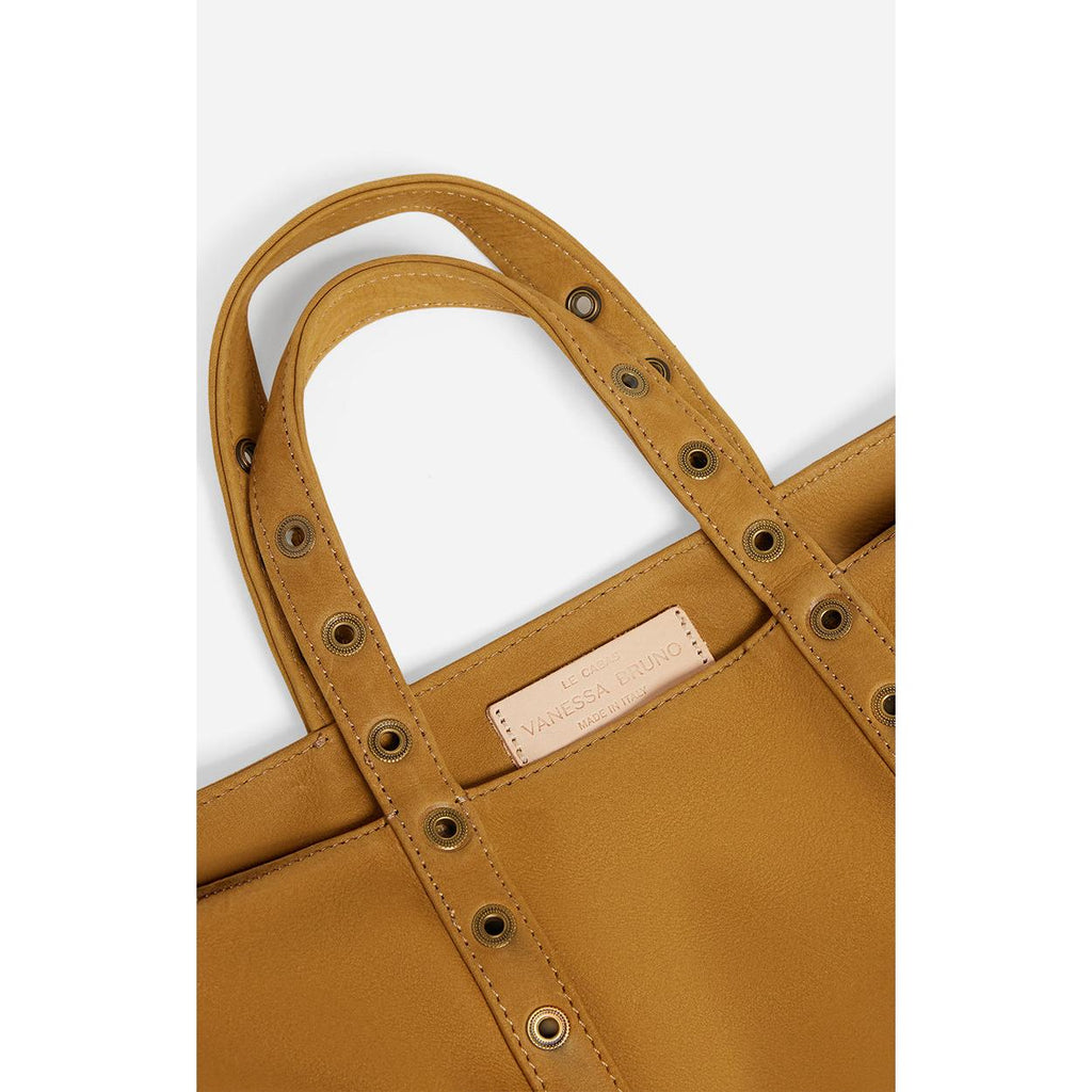 Cabas S In Nubuck - Mustard