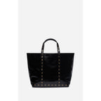 Cabas M En Cuir Craquelé - Noir