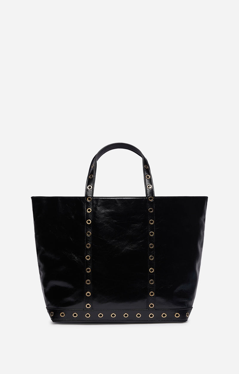 Cabas Cuir M - Black