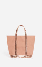 Cabas M In Canvas - Powder Pink