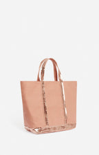 Cabas M In Canvas - Powder Pink