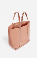 Cabas M In Canvas - Powder Pink