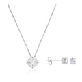 Parure "Splendeur" Or Blanc 375/1000