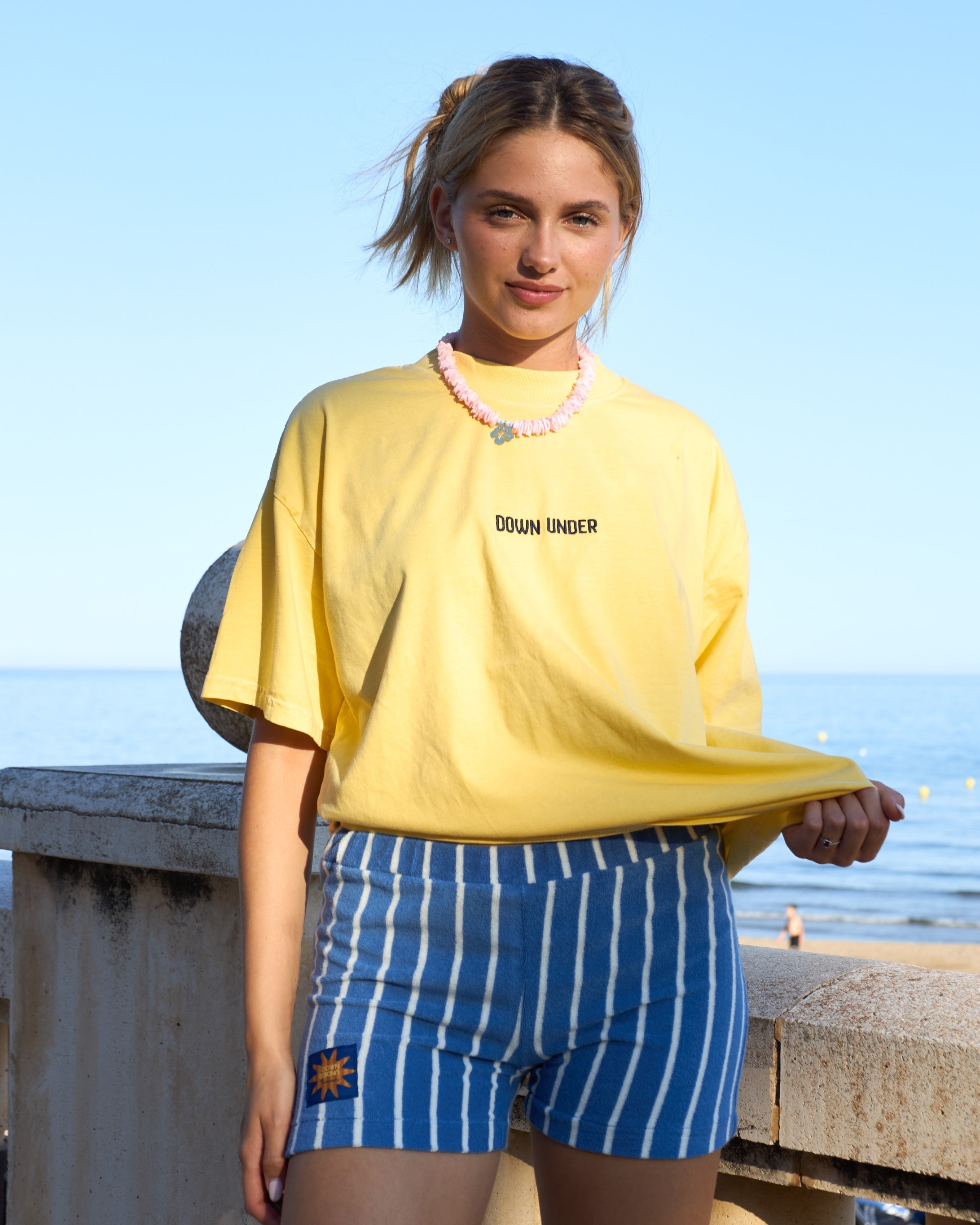 Short À Rayures - La Marinera Bleu