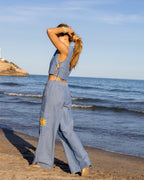 Pantalon Long - Bleu
