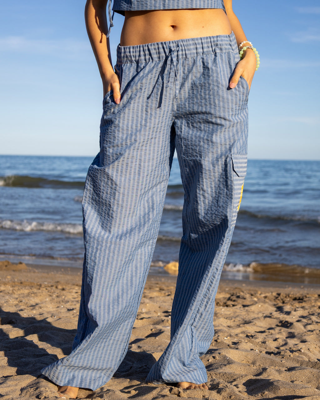 Pantalon Long - Bleu