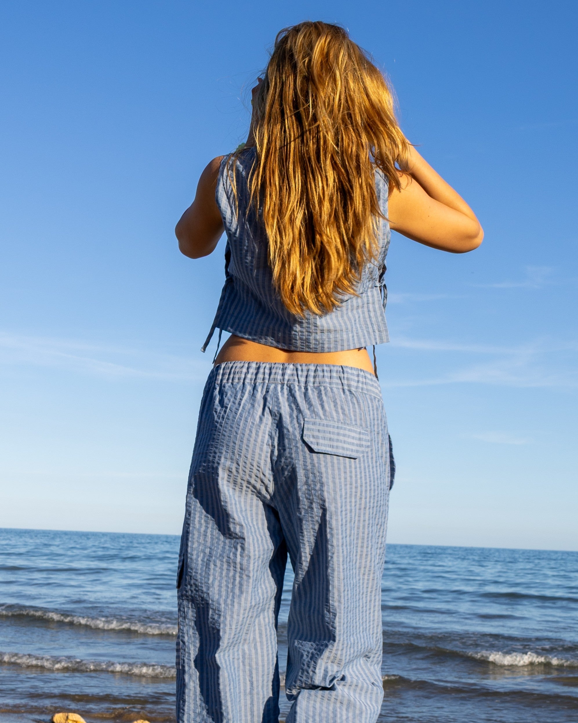 Pantalon Long - Bleu