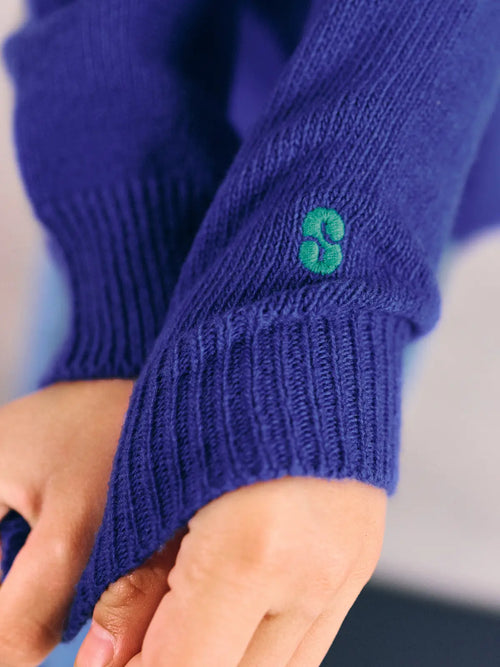The Superblue 100% Wool Sweater