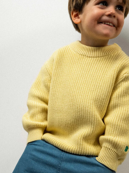 The Banana Yellow 100% Organic Cotton Sweater