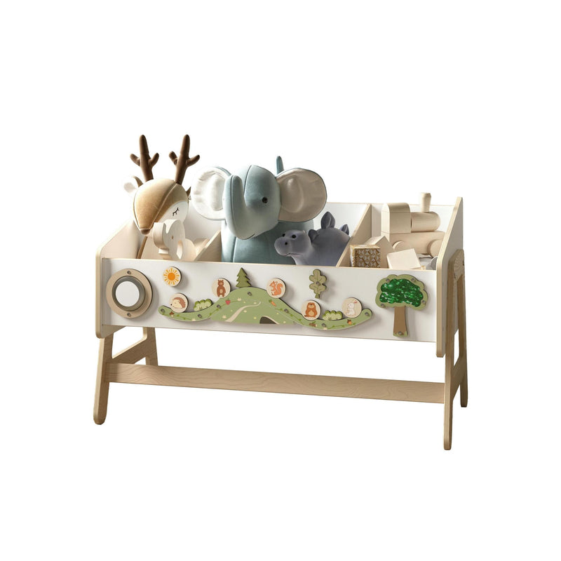 Étagère À Jouets & Table 2-En-1 – Lilu