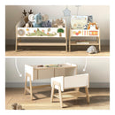 Trio Étagère-Table & Bibliothèque-Siège – Lilu