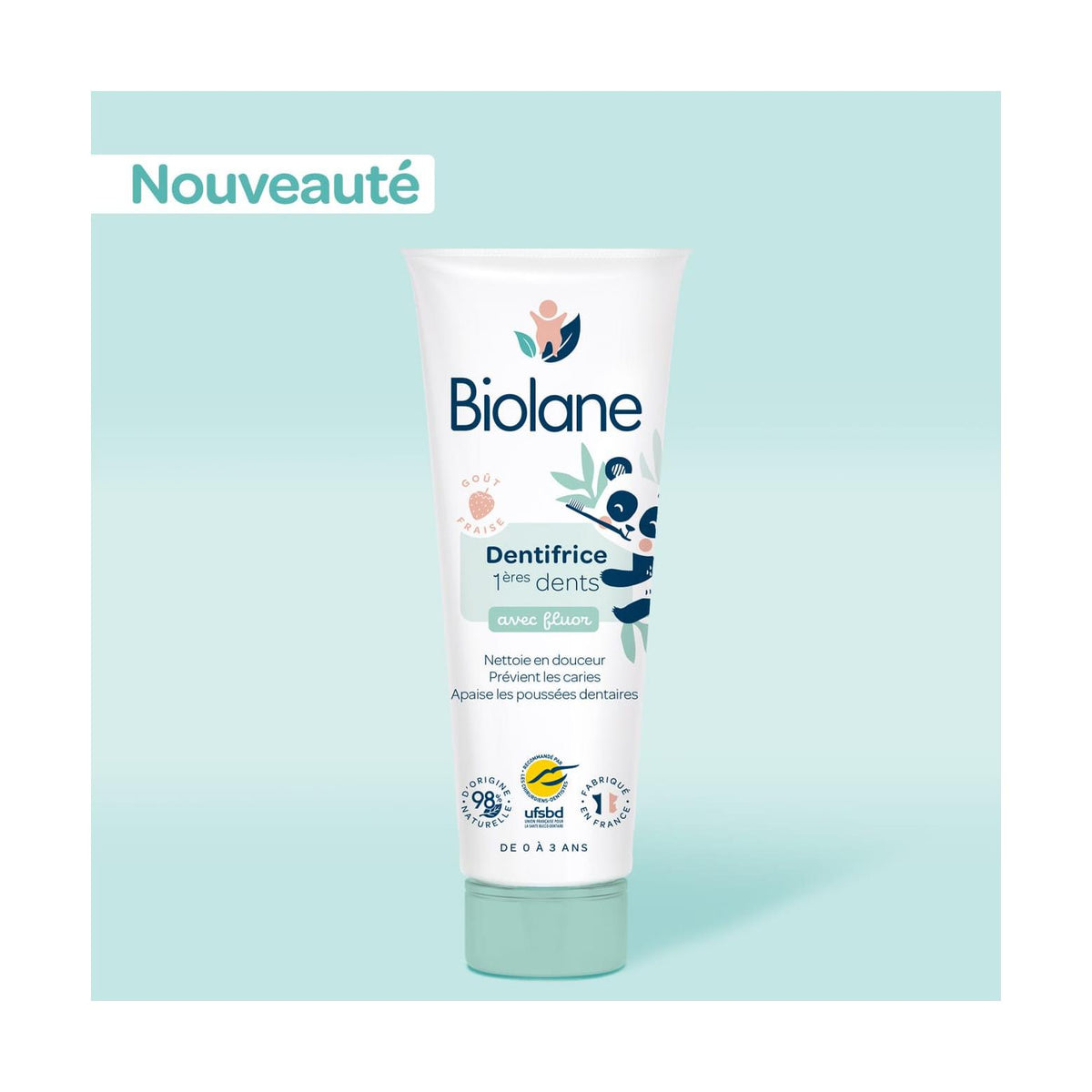 Dentifrice 1Ères Dents Avec Fluor