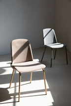 Clip - Dining Room Chair - Fabric - Beige