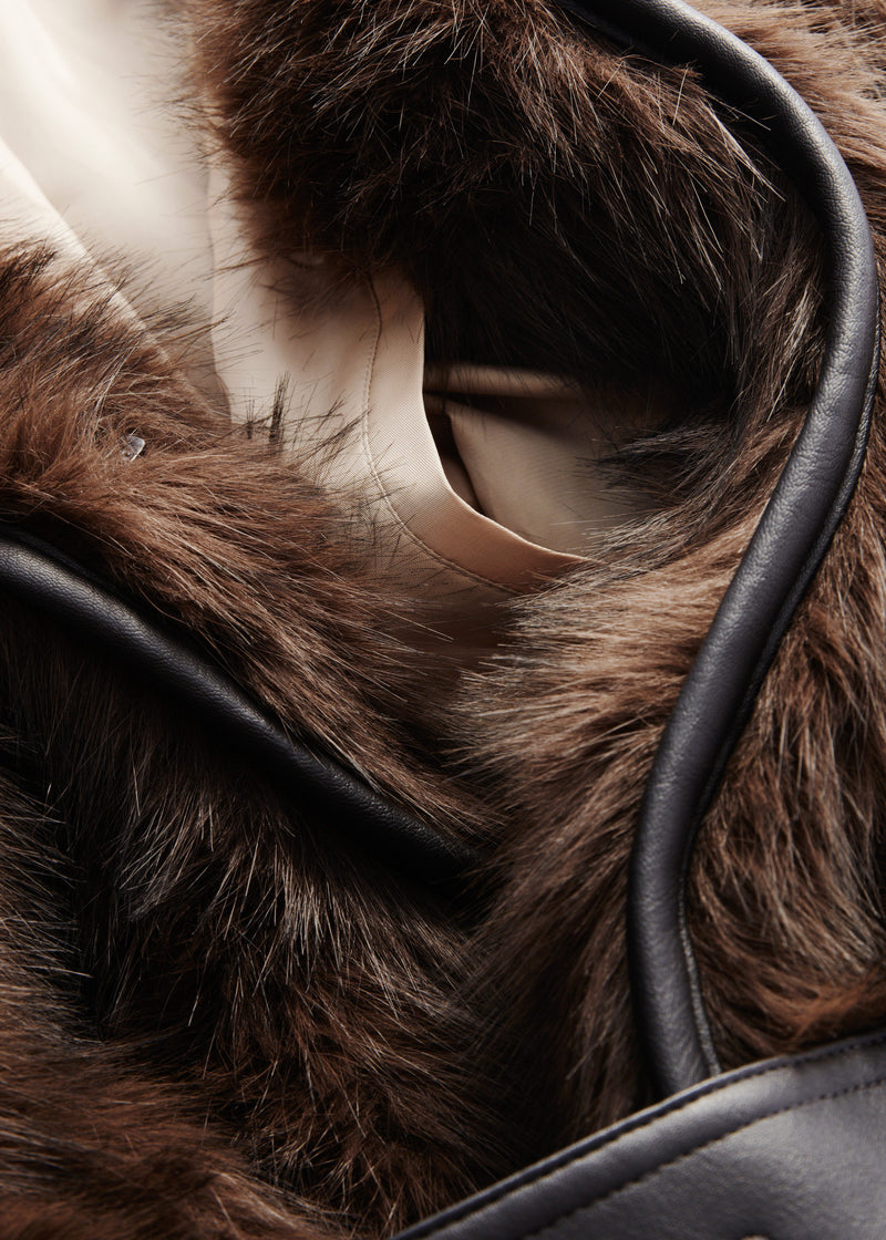 Coat X Chira Fur Coat - Brown - Women