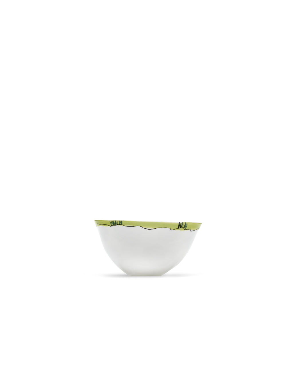 Midnight Flowers - Lot De 2 Bols - M - Porcelaine Bone China - Anemone Vaniglia