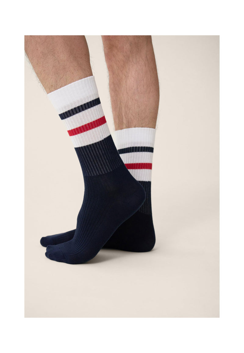 Lot De 2 Chaussettes Mi-Hautes En Coton - Multi