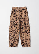 Trousers X Wild Leo Trouser - Beige - Women