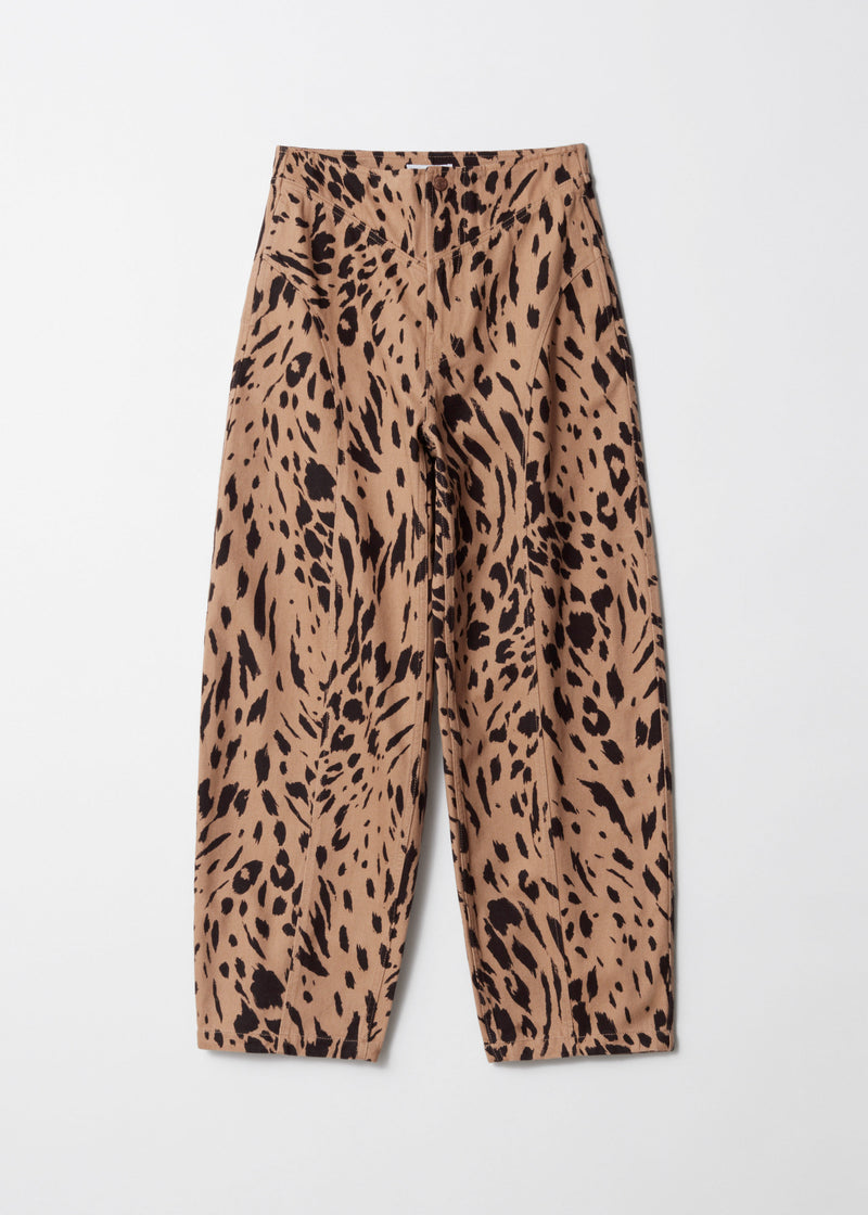 Trousers X Wild Leo Trouser - Beige - Women