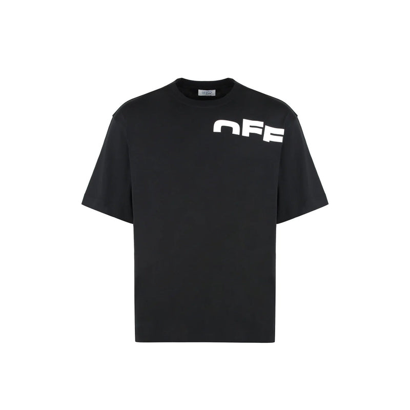 T-Shirt Off-White Logo - Black - Homme