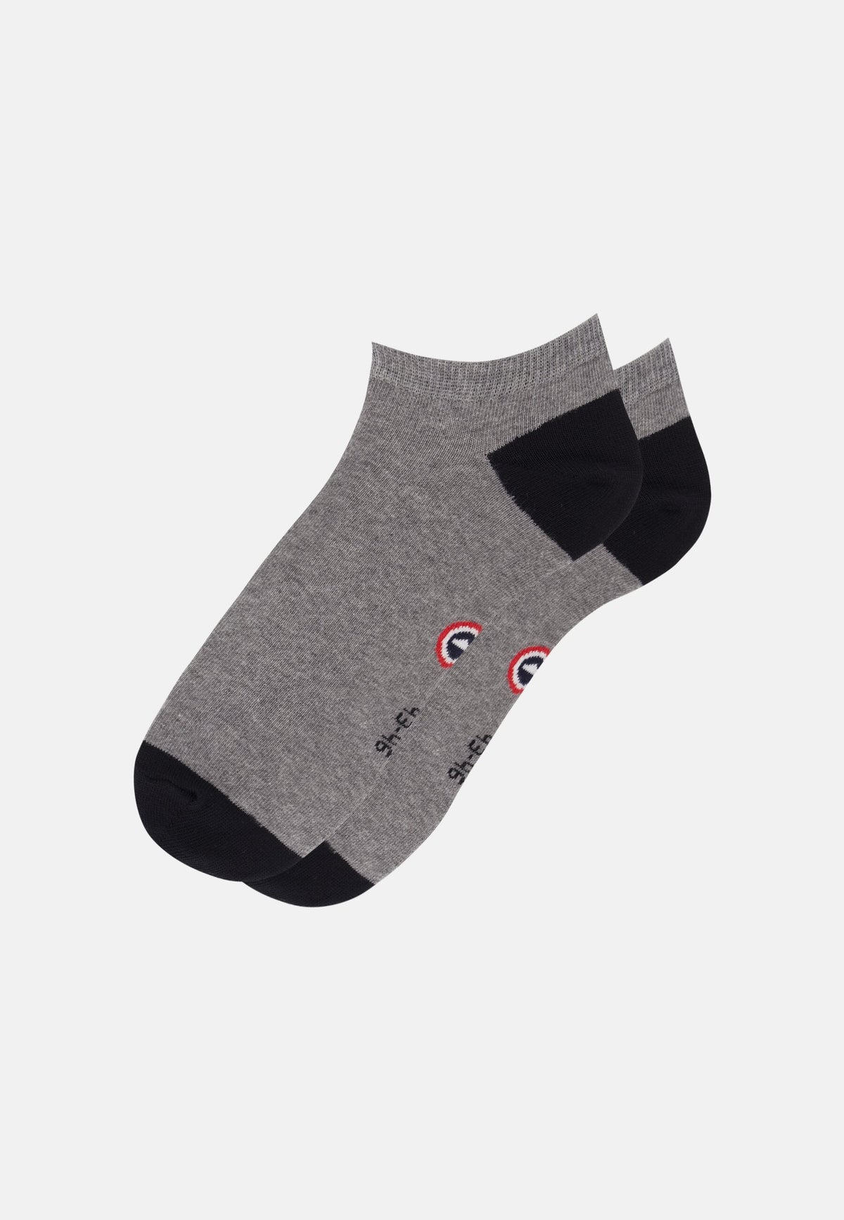 Calcetines Tobilleros Tonnerre - Gris Antracita Negro