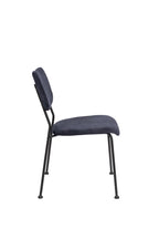 Benson - Dining Chair - Fabric - Dark Blue