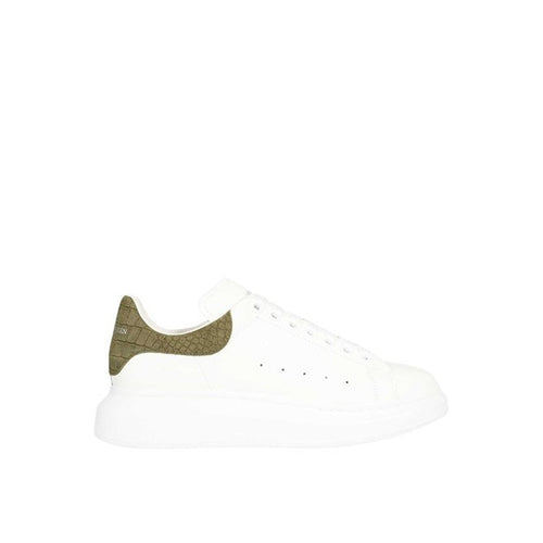 Sneakers - Alexander Mcqueen Crocodile Oversized - White
