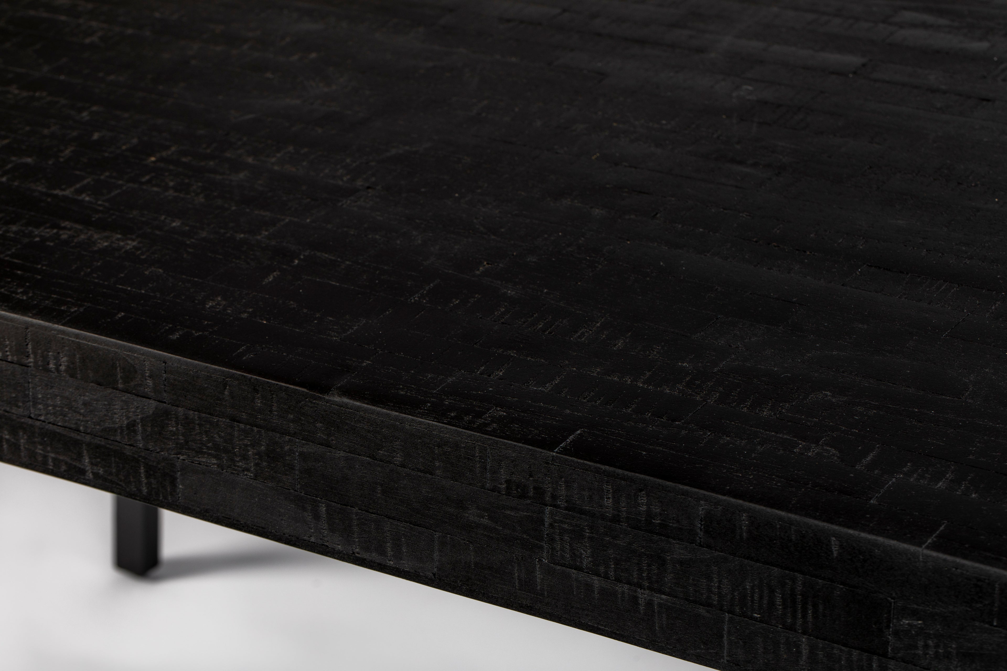 Suri - Table De Salle À Manger - Bois - Noir