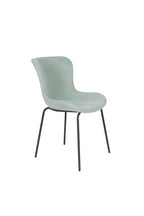 Junzo Rib - Dining Chair - Fabric - Light Green