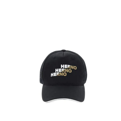 Gorra de béisbol con logo de Herno - Hombres - Negro
