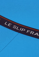 Boxer Long En Coton - Redoutable Long Bleu Fluo