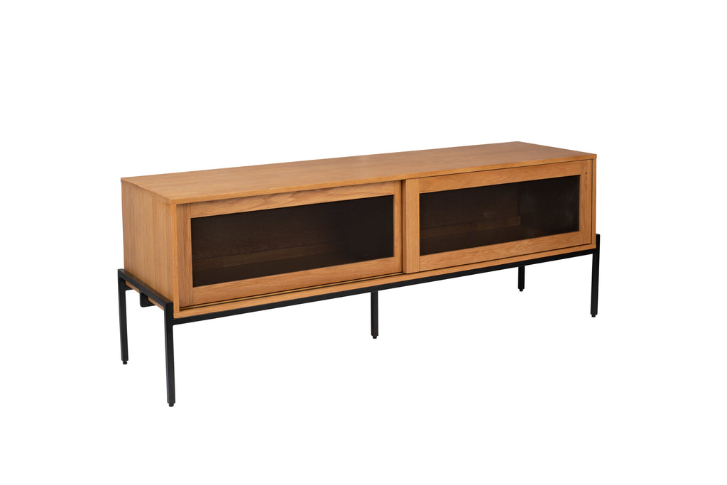 Hardy - Buffet - Placage de chêne - Chêne/Marron