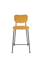 Benson 64.5 Cm - Bar & Counter Stool - Fabric - Ochre/Yellow
