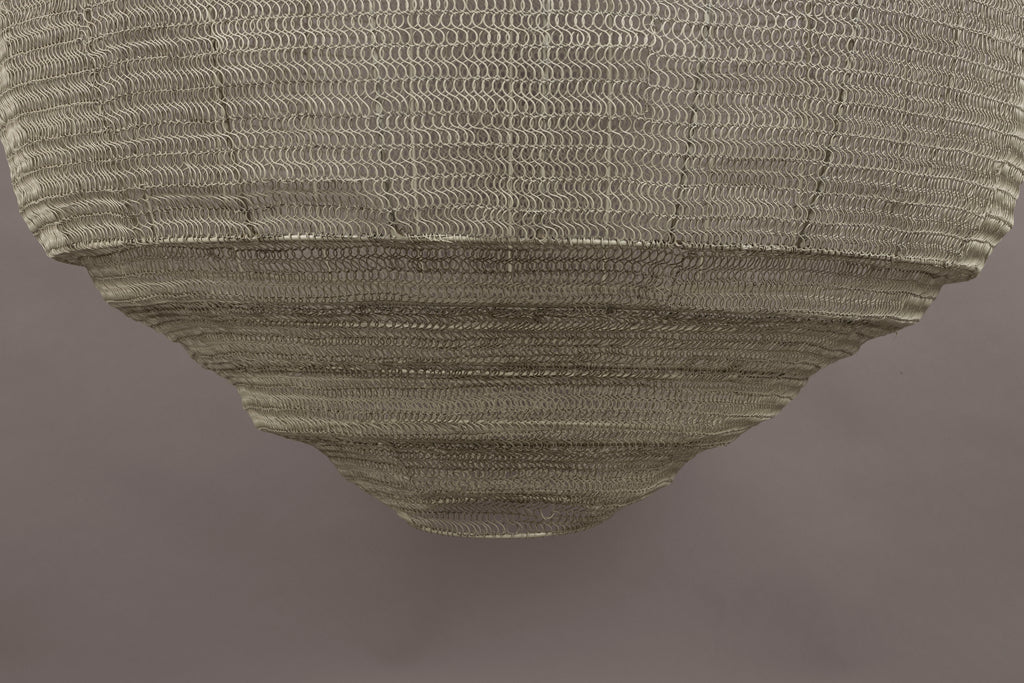 Meezan Xl - Pendant Lamp - Iron - Grey/Gold