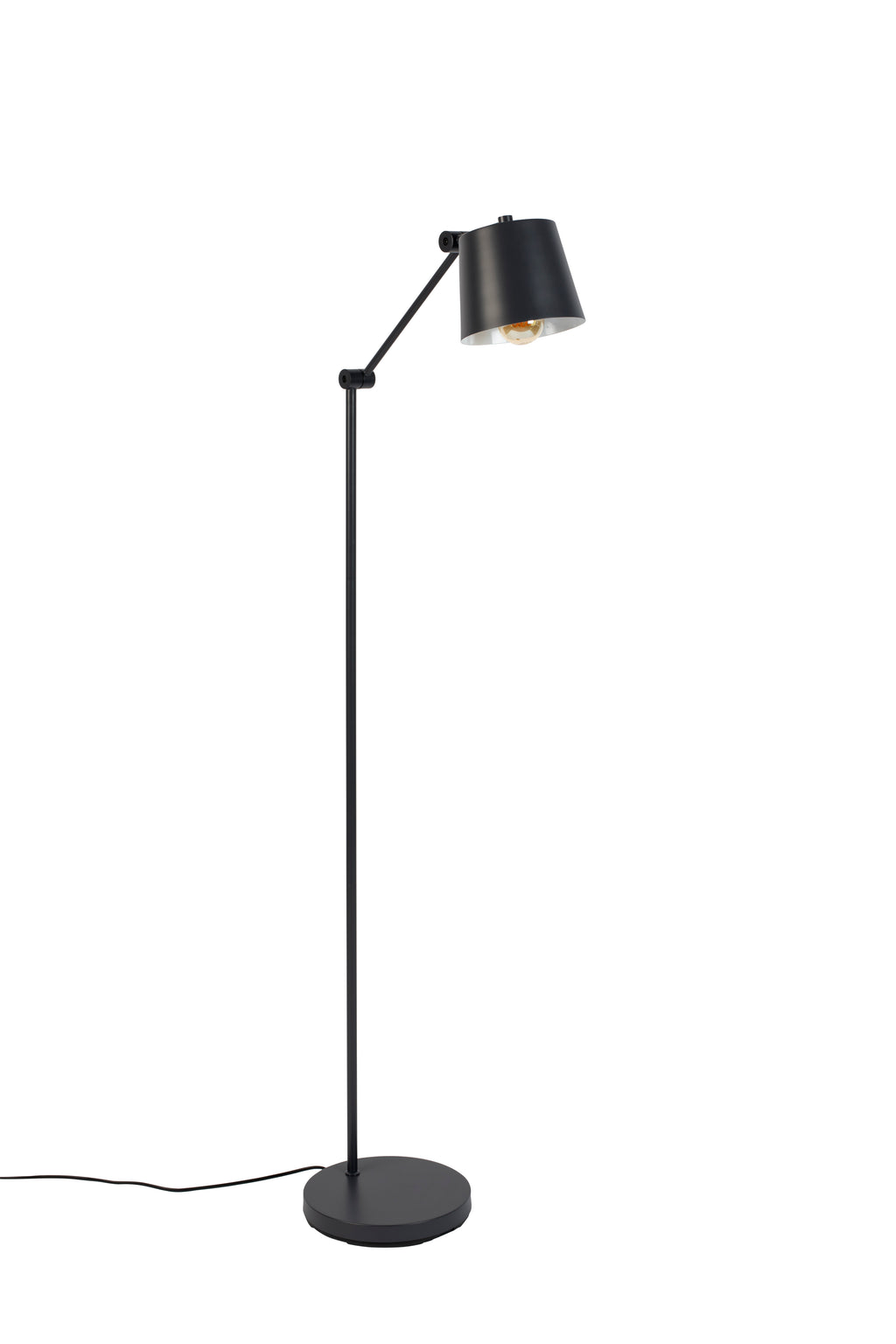 Hajo - Floor lamp - Iron - Gray