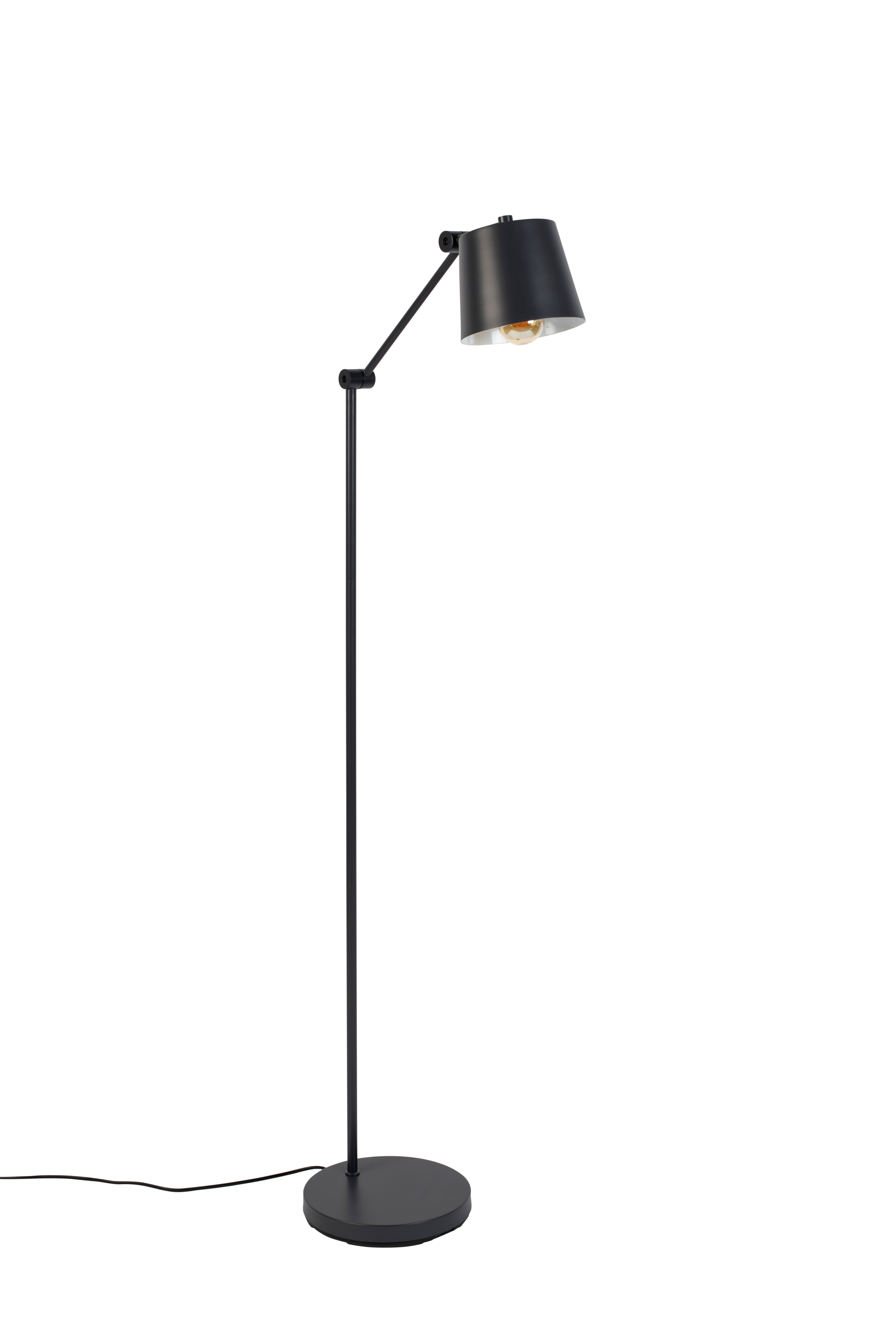 Hajo - Floor lamp - Iron - Gray