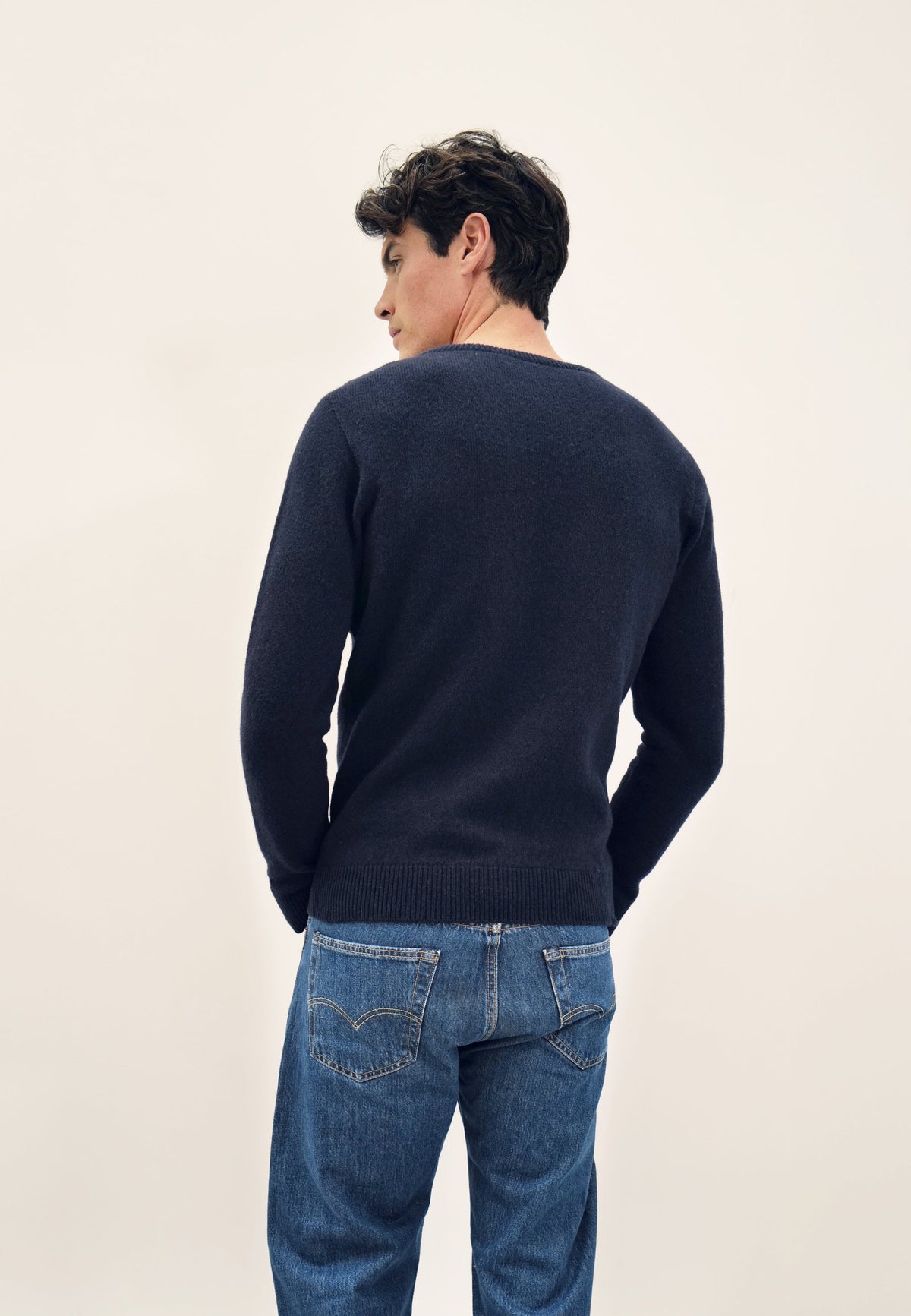 Jersey Jean De Punto - Marino